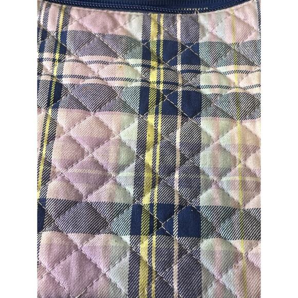 Vera Bradley Boho Crossbody in Amethyst Plaid Purple matching wallet NWT​​ - Picture 3 of 12